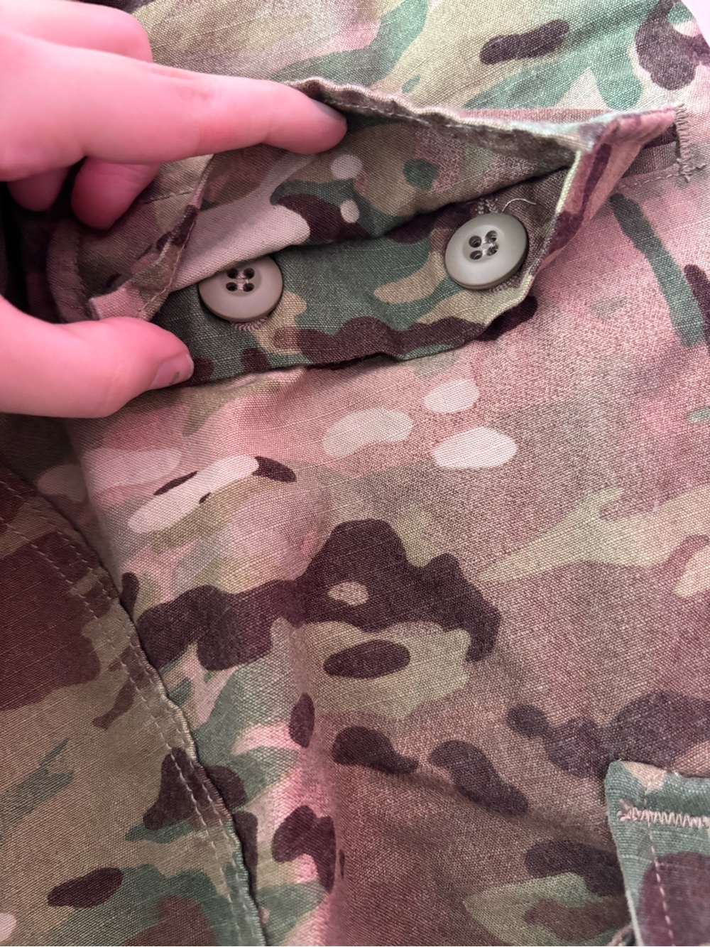 US Army OCP Multi Camo Combat Cargo Pants Military 32x30 33x32 Medium Regular - Picture 8 of 14
